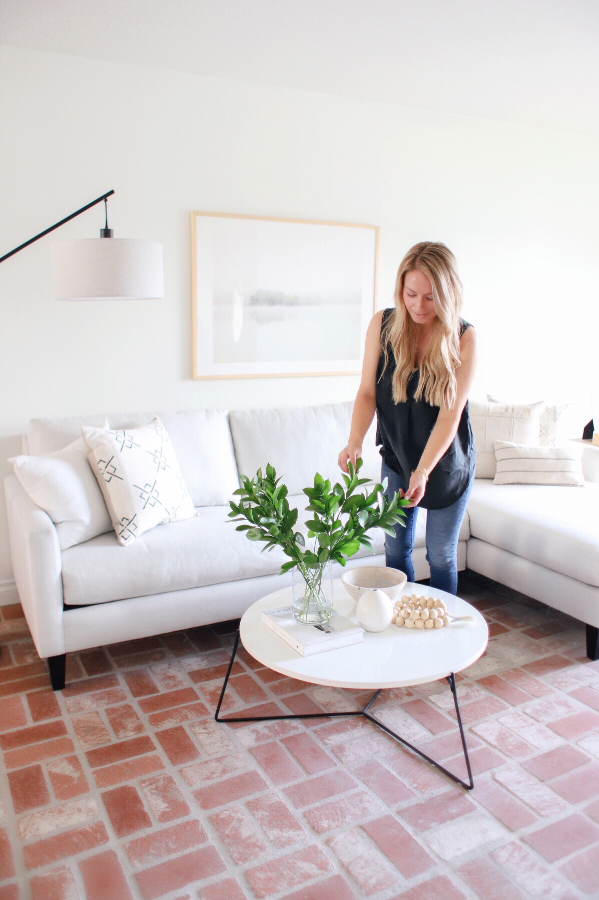 The Updated Living Room Design
