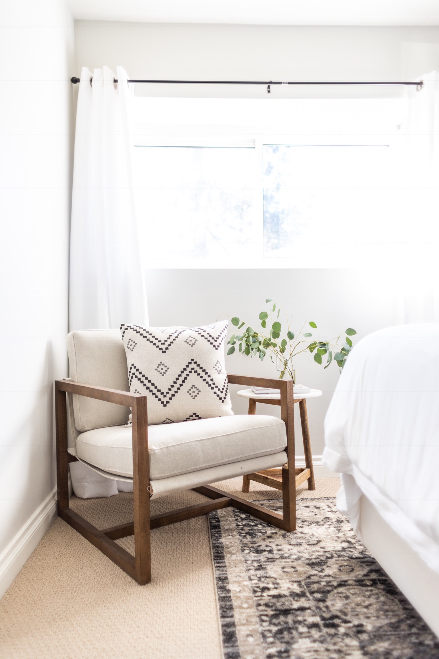 Image showcasing Artwork for the Modern Minimalist + Guest Bedroom Styling – Halfway ...