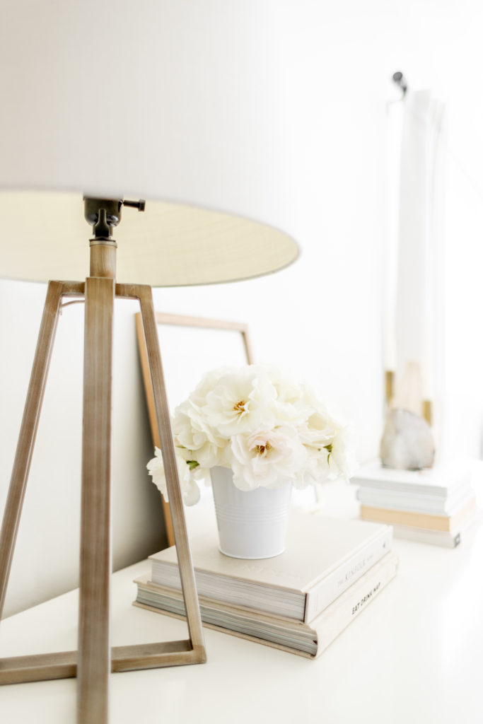 Dresser Decor + New Curtains in the Master Bedroom