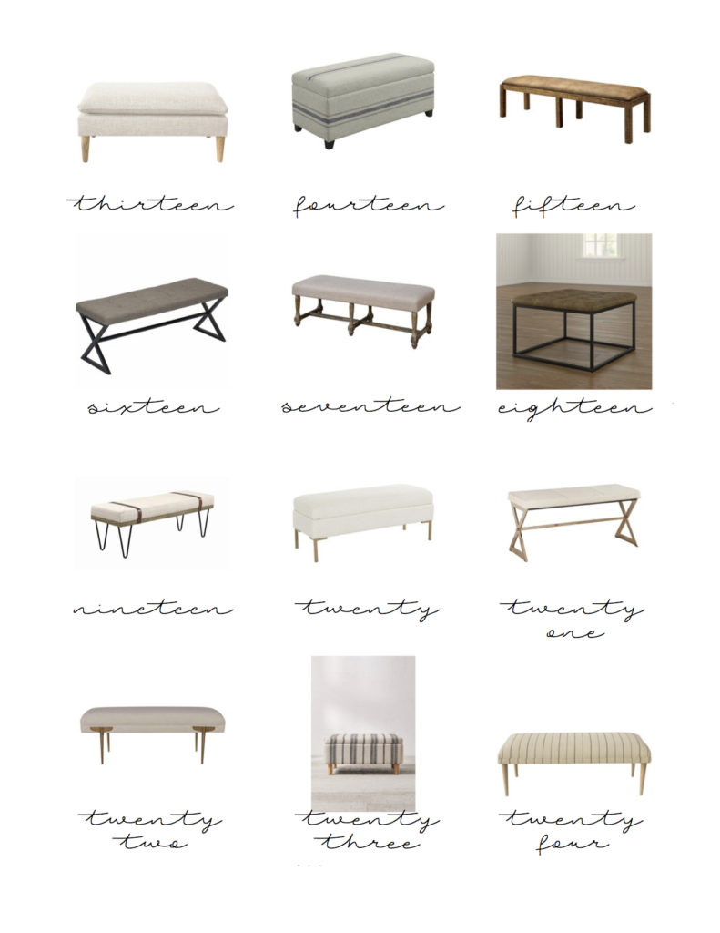 Four Reasons To Consider An Upholstered Bench Over A Coffee Table
