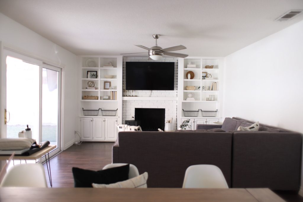 New Family Room Arrangement