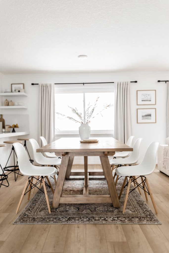 Dining Room Update: New Home For The 'Vintage' Rug!