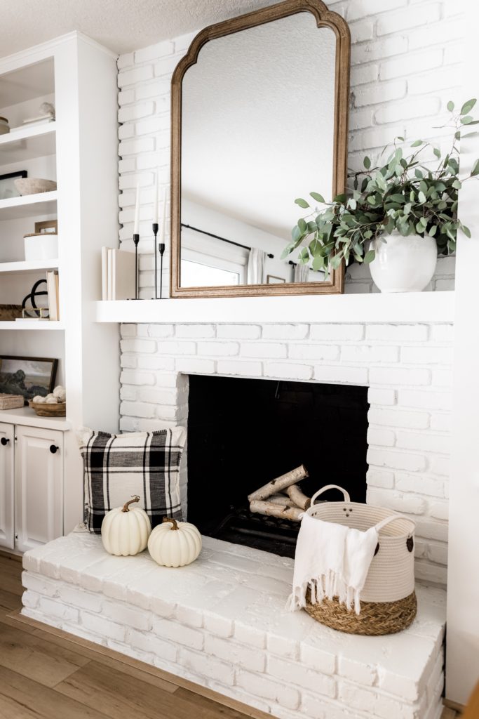 Transitional Fireplace Decor: Fall To Christmas