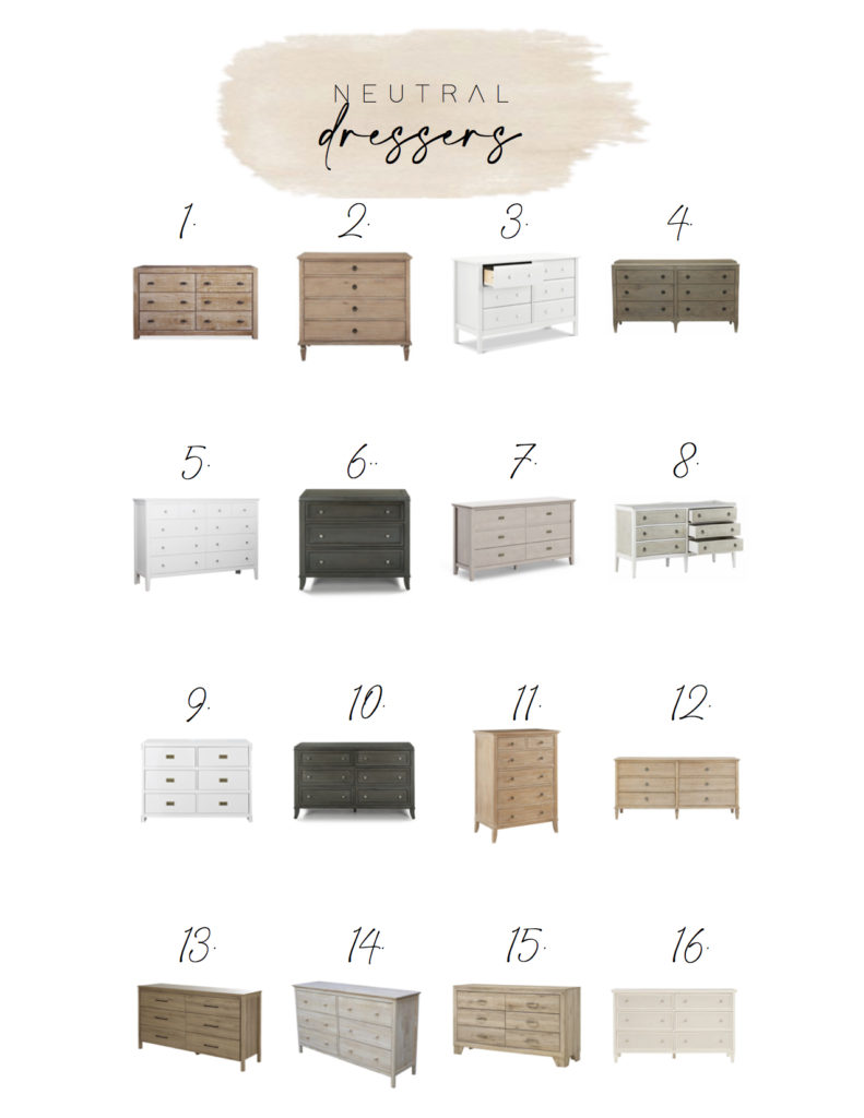 16 Modern Farmhouse Dressers To Add To Your Cart Now