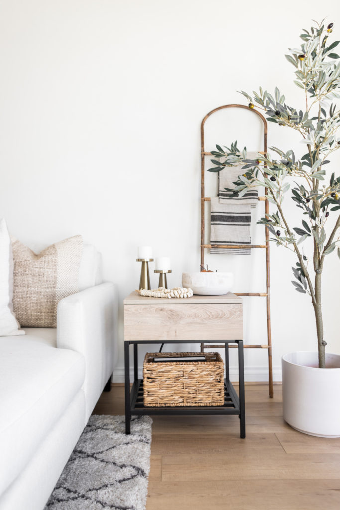 How To Style A Decorative Ladder