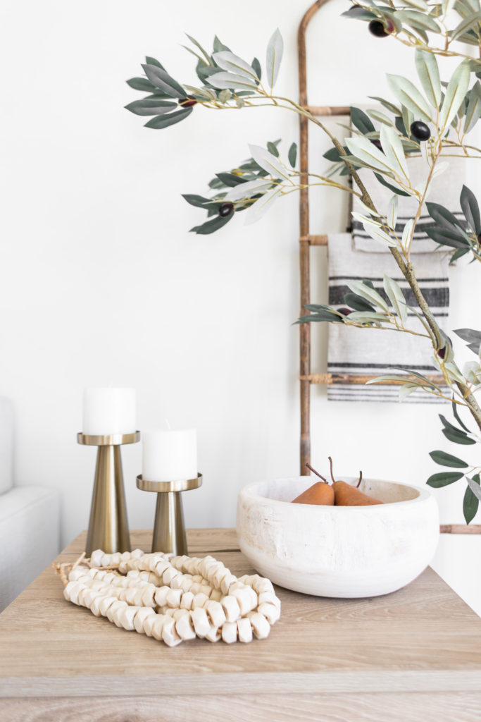How To Style A Decorative Ladder