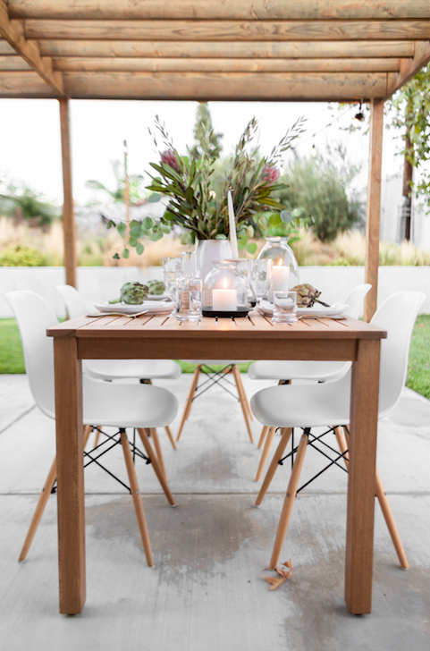 Outdoor Table Reveal