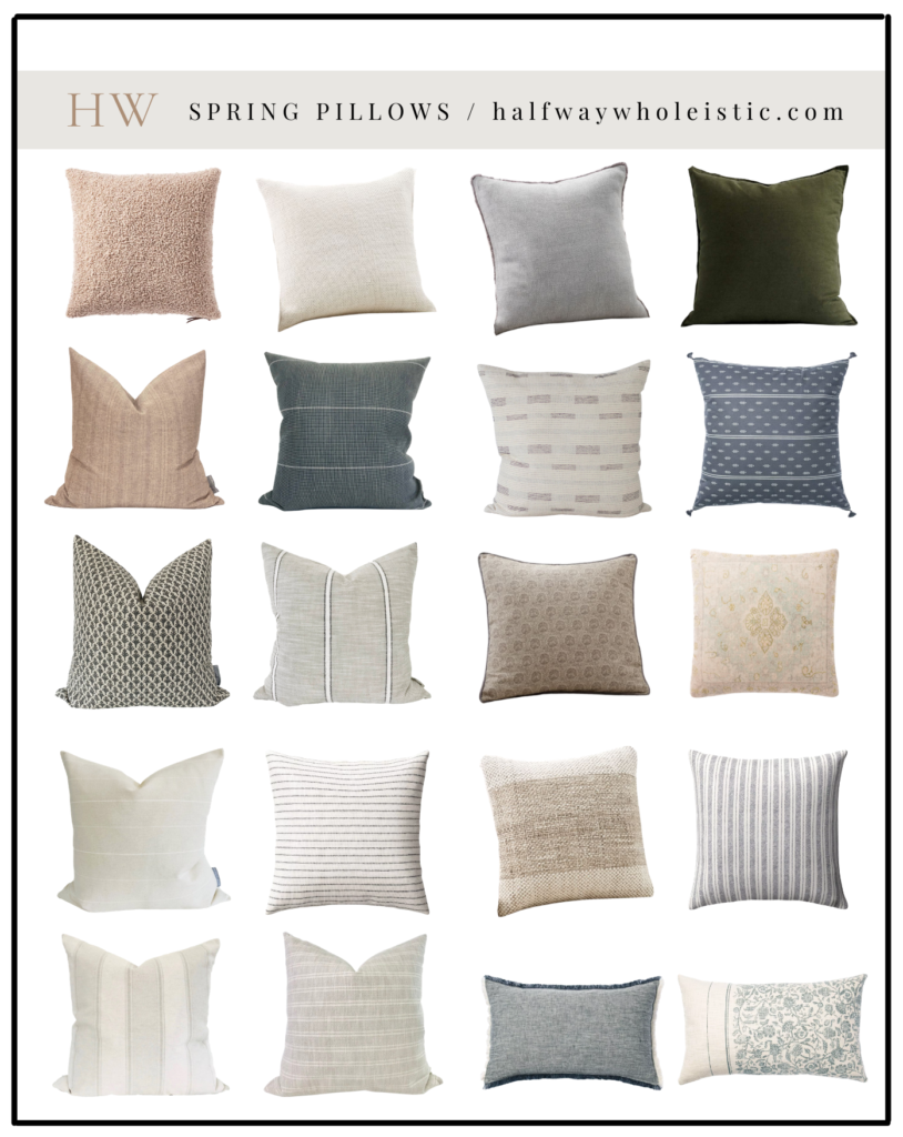 An Updated Throw Pillow Roundup