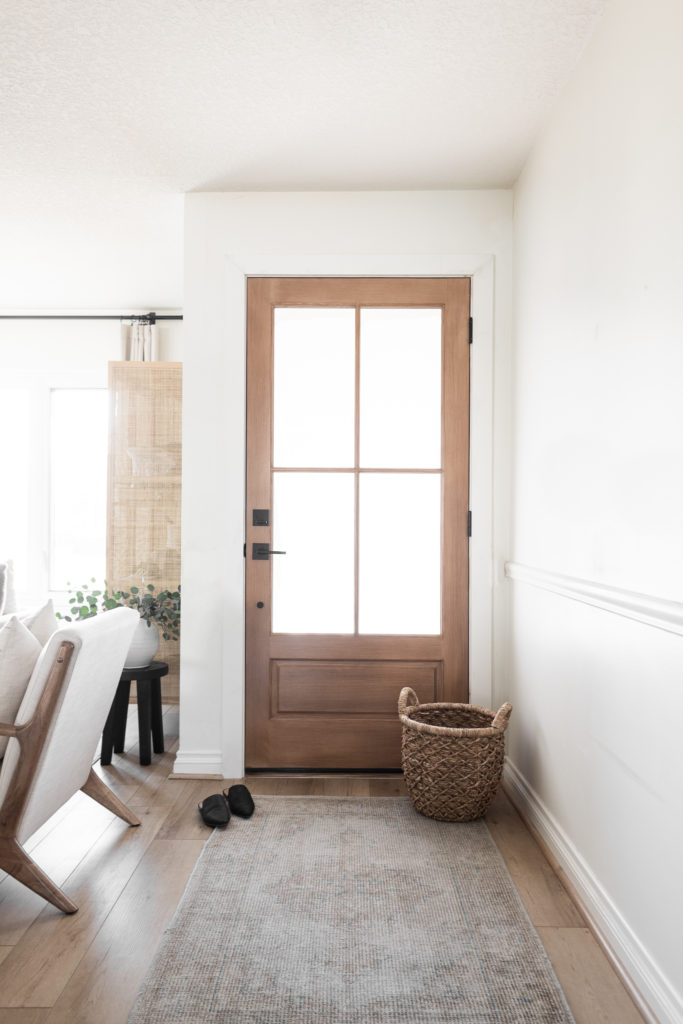 Front Door Update & Stain Details