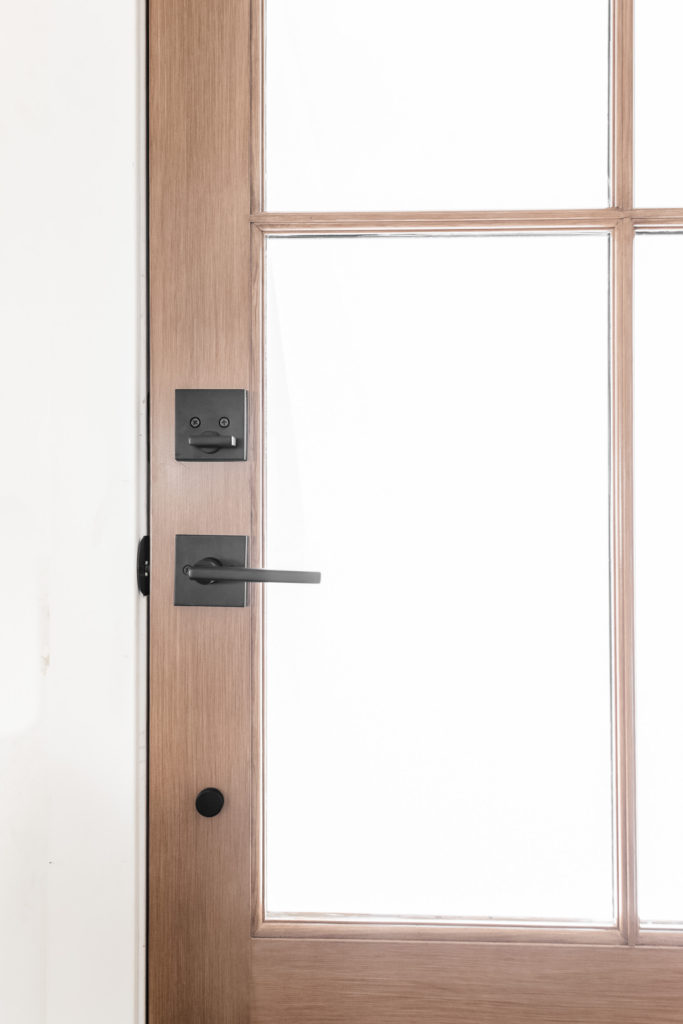 Front Door Update & Stain Details