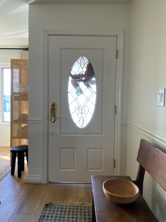 Front Door Update & Stain Details