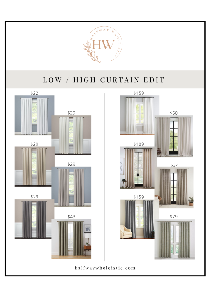 Save or Splurge: The Curtain Edit