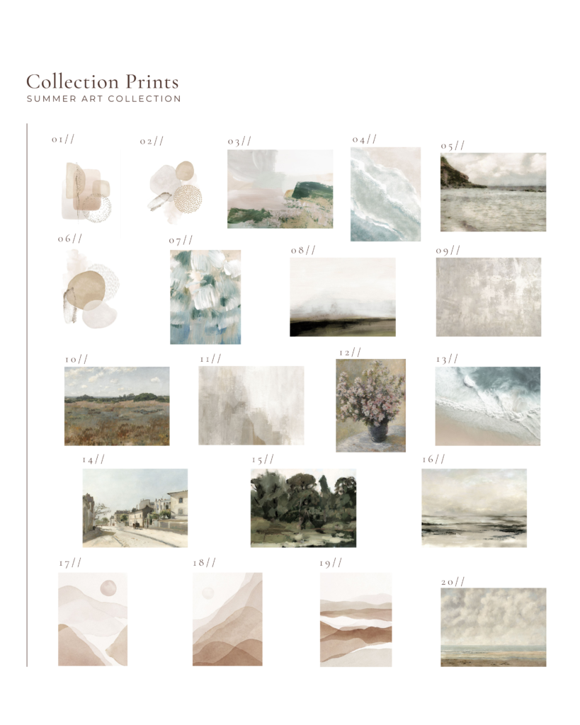 New Summer Art Collection + A BOGO 50% Off Sale!
