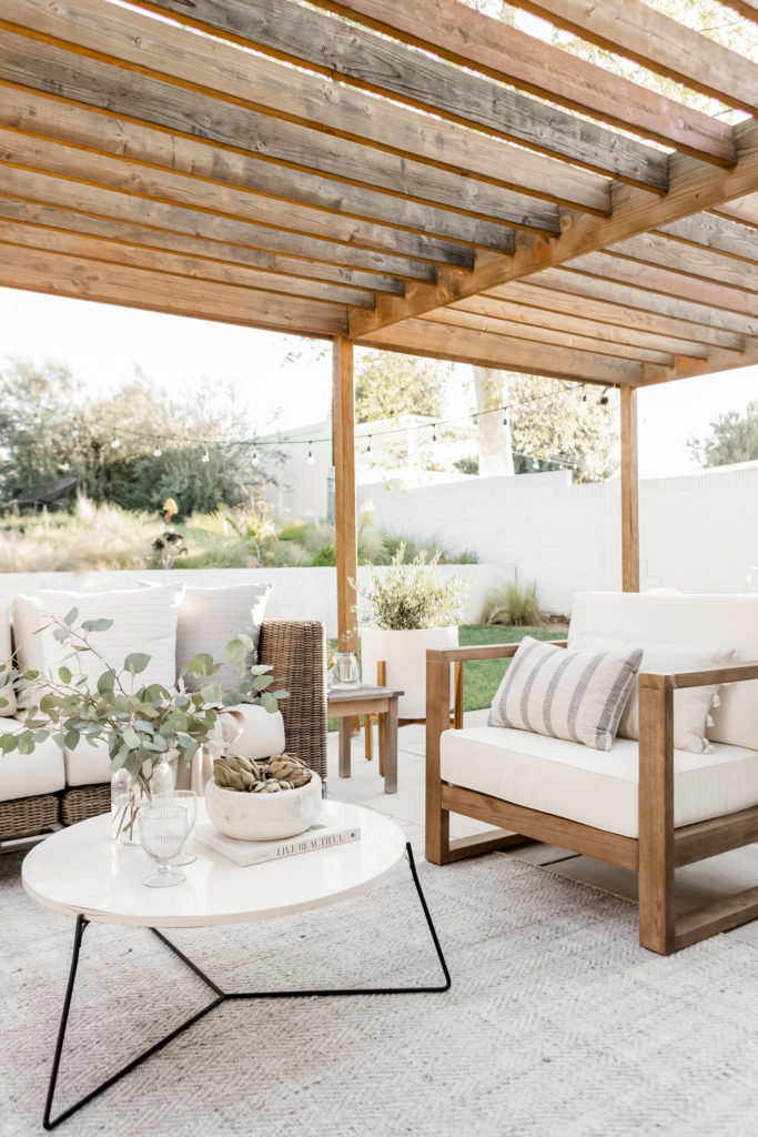 My Outdoor Sofa Cleaning Method + A Patio Sale