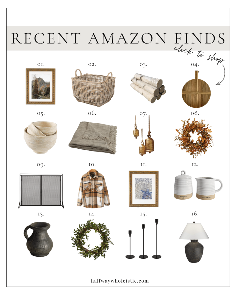 Recent Amazon Finds + Fall Storefront Update