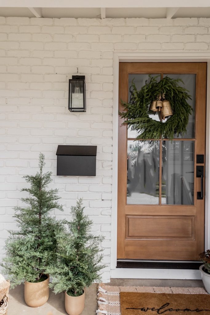 Our Holiday Front Porch