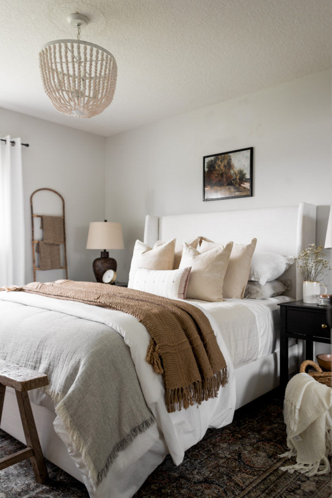 Guest Bedroom Updates for Fall and Winter