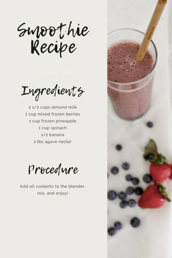 Our Favorite Smoothie Recipe