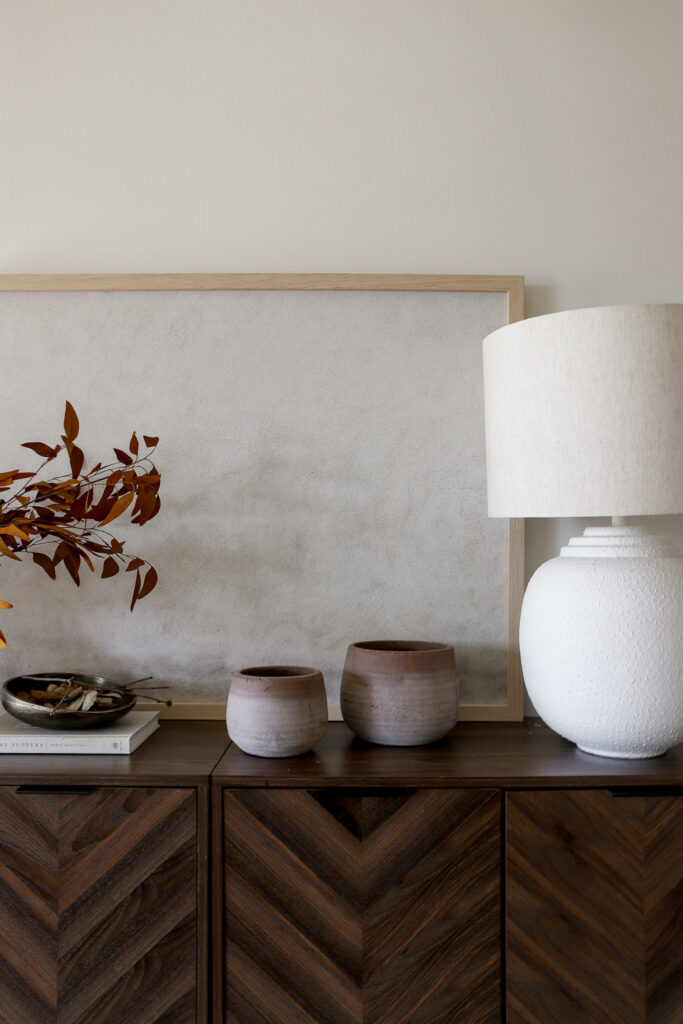 Style Meets Function: Storage Cabinet Feature