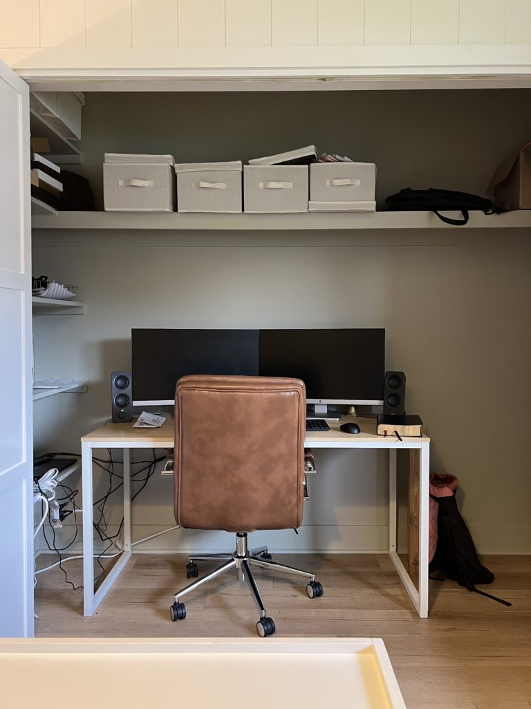 Our 'Cloffice' Makeover