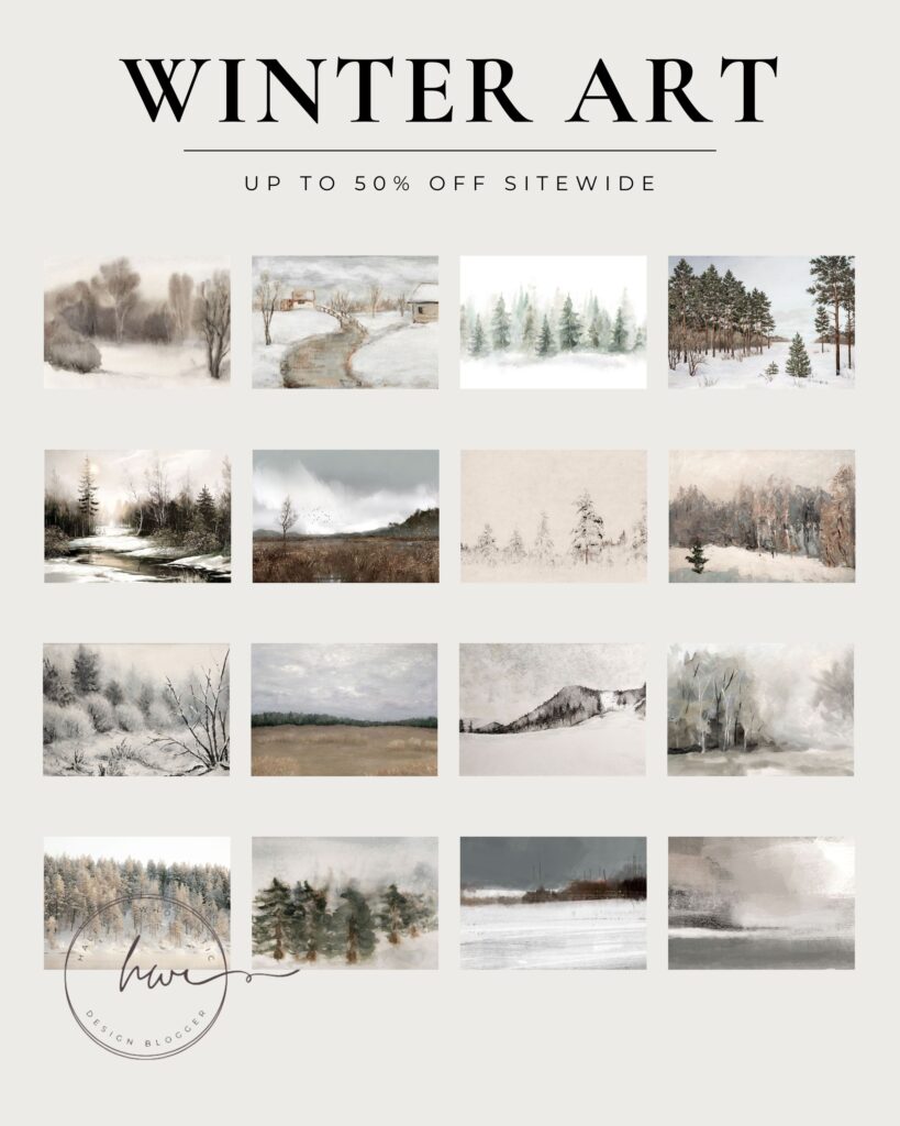 The Winter Art Collection & Sale Details!