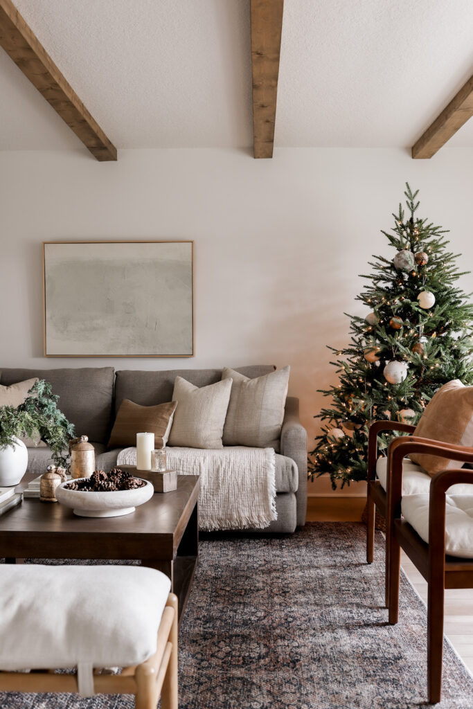 Our Christmas Living Room