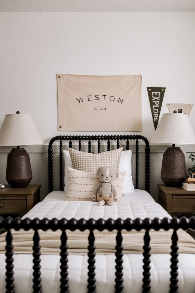 Jenny Lind Bed Reveal & The Look For Less