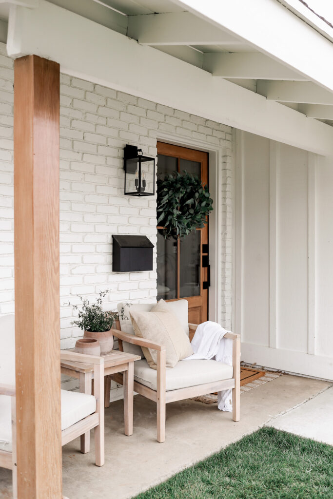 Spring Porch Decor (And a Patio Set on Sale!)
