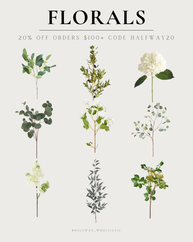 Spring Faux Florals