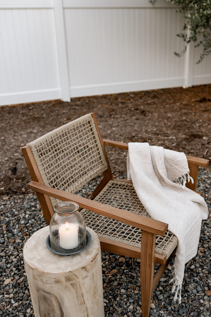 Our Outdoor Summer Lounge