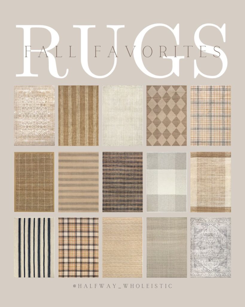 Harvest Hues: Decorating with Fall-inspired Rugs