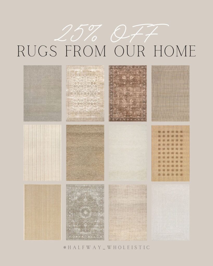9 Neutral and Affordable Rugs to Elevate Your Space on a Budget