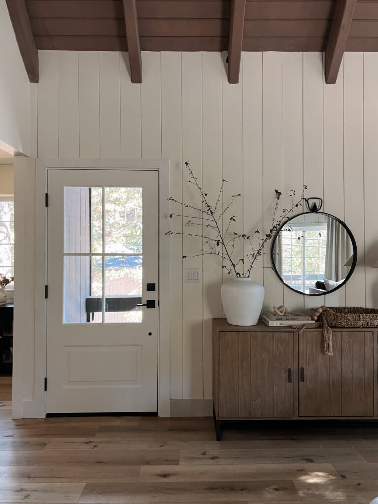Lake house Front Door Reveal