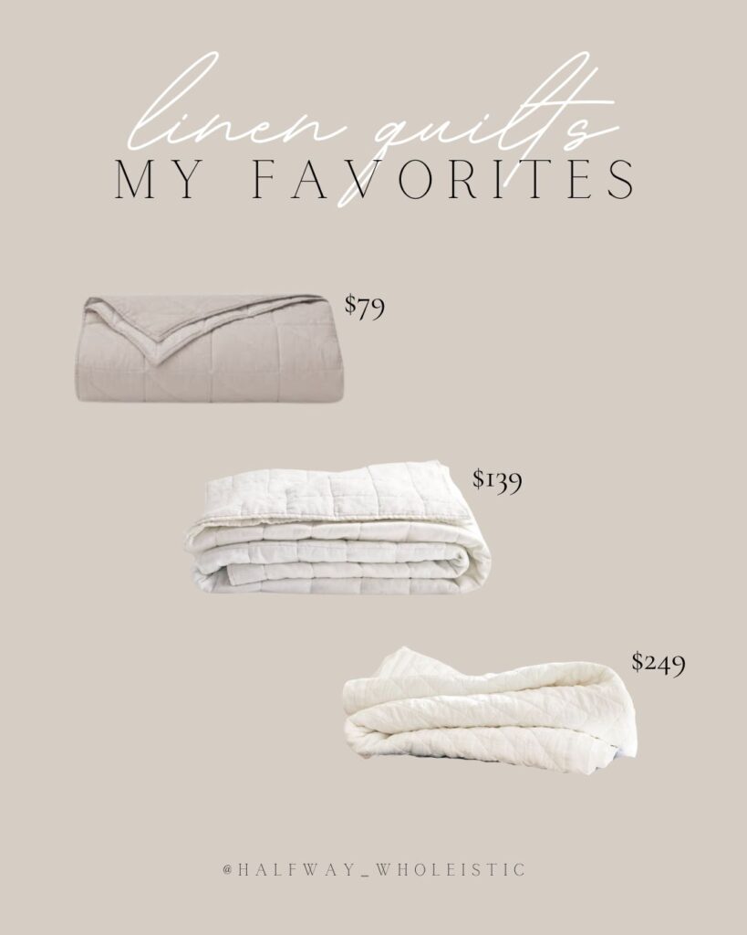 Luxe Linen Bliss: Unveiling My Top Picks for Linen Quilts at Three Price Points