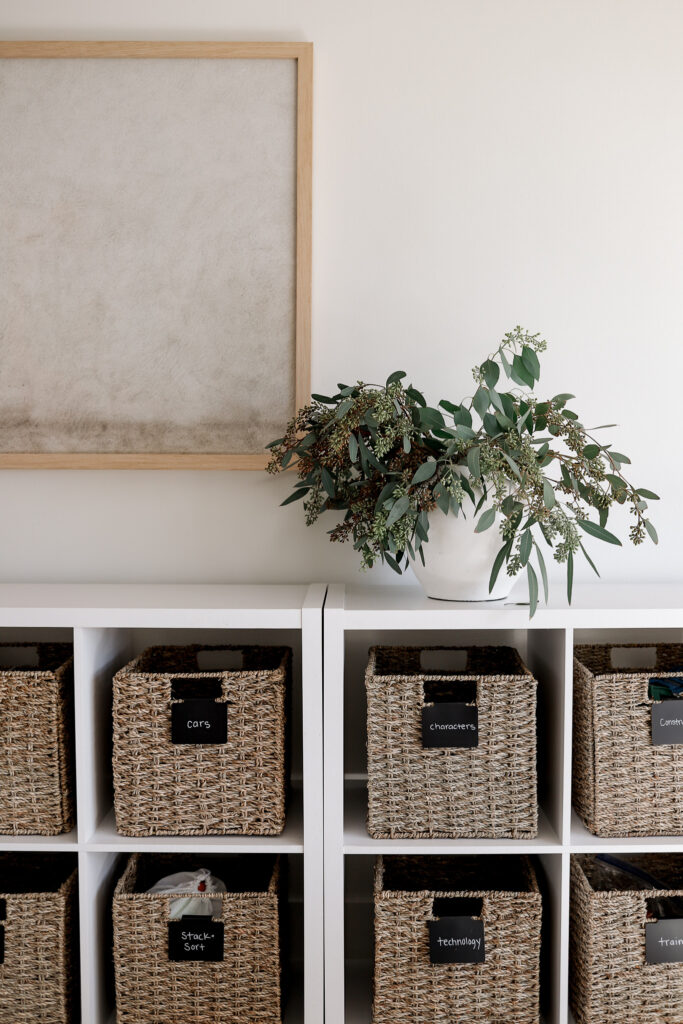 An Aesthetic & Functional Toy Storage Solution