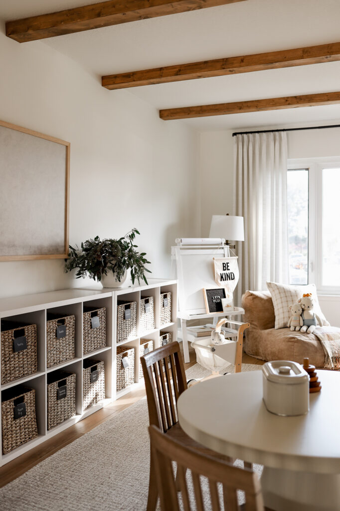 An Aesthetic & Functional Toy Storage Solution