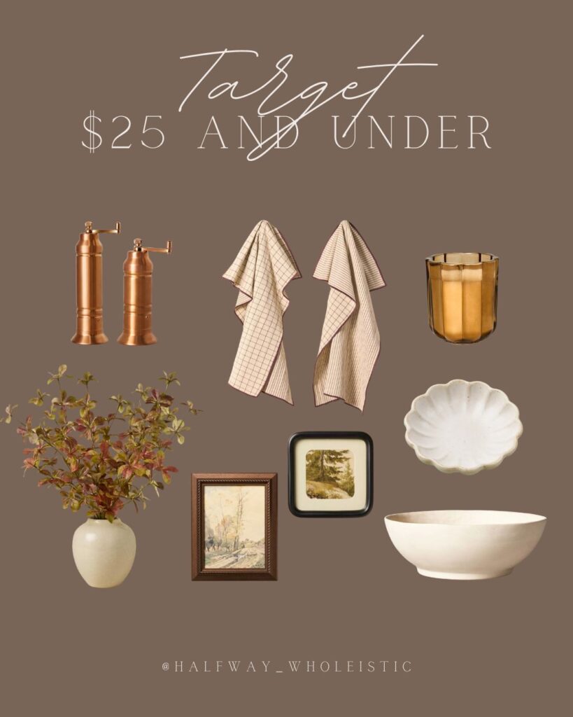Cozy Up Your Kitchen: Target Fall Decor Under $25