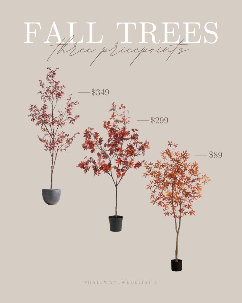 Bring Autumn Indoors: Top Faux Fall Trees to Warm Up Your Space