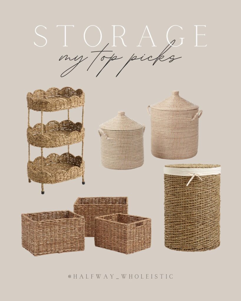 Elevate Your Storage Game with Stylish and Functional Baskets
