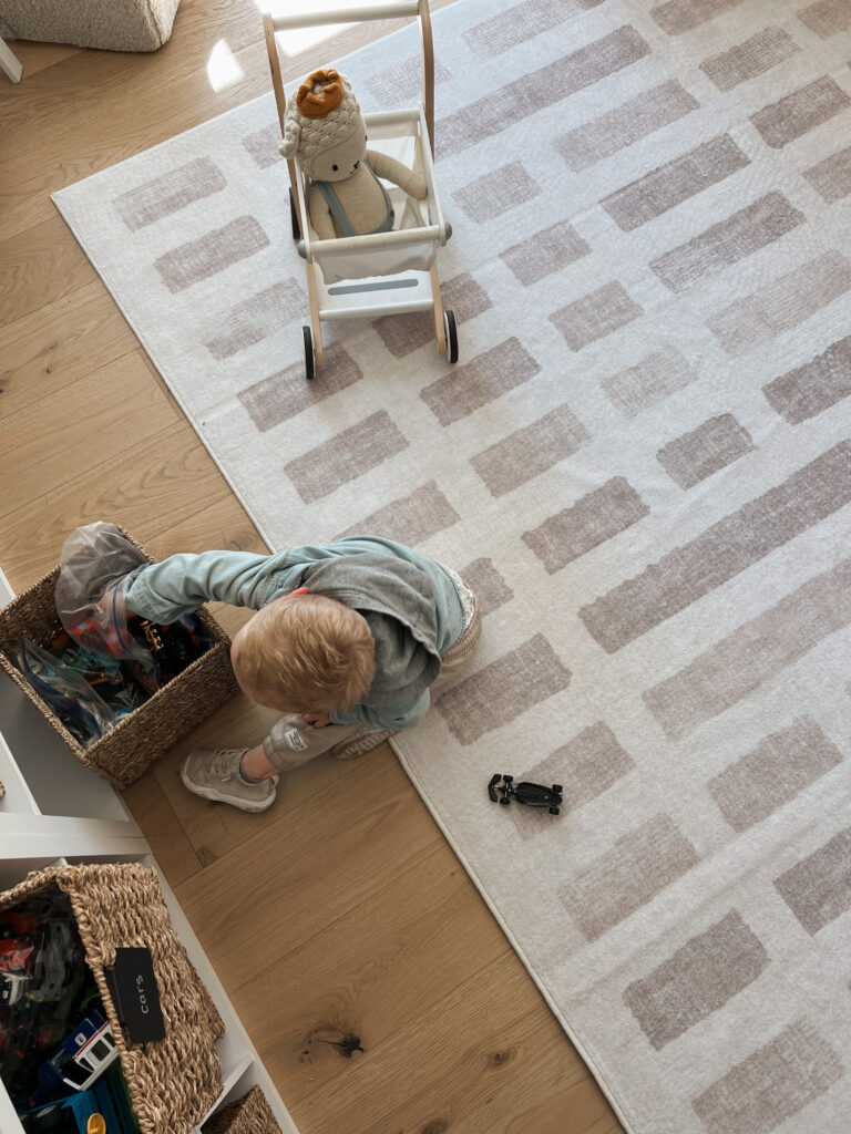 The Perfect Playroom Rug That Can Handle It All