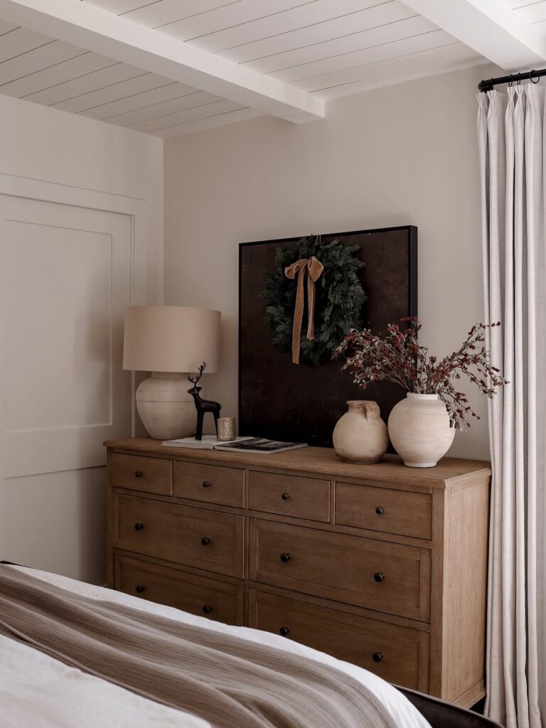 Our Christmas Bedroom: A Few Simple Touches